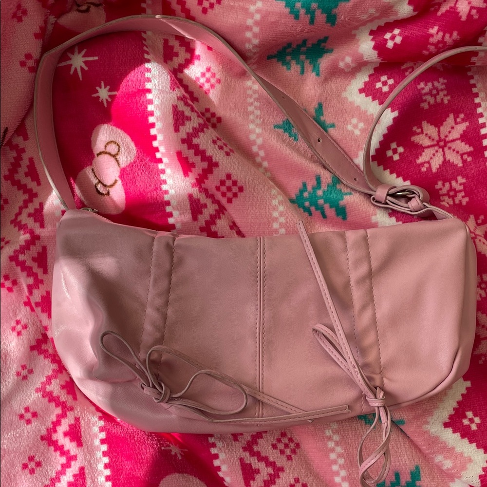 Pink Women's Shoulder Bag